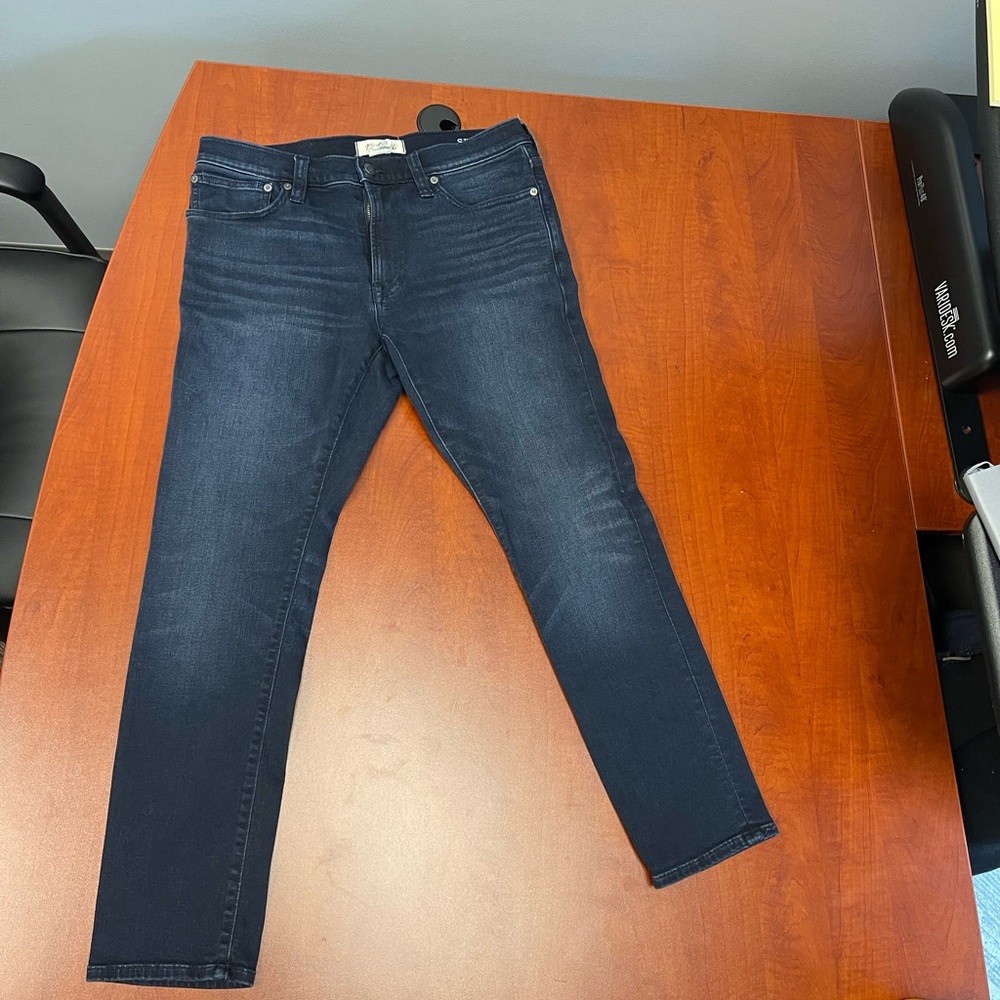 Madewell Skinny Jeans in Paxson Wash (AE347) 32x30